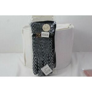 ladies black& white fashion gloves